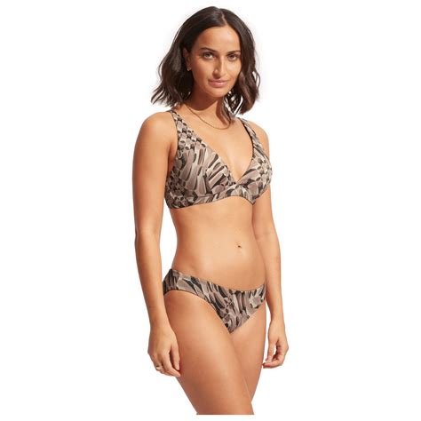 Seafolly Poolside Dd Fixed Tri Bra Bikini Top Women S Buy Online