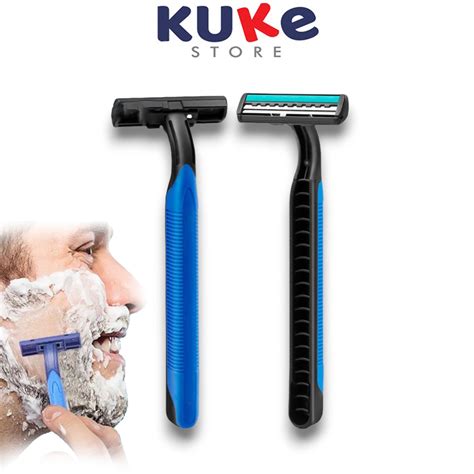 Jual KUKE Alat Cukur Kumis Alat Cukur Jenggot 2 Mata Pisau Pisau Cukur