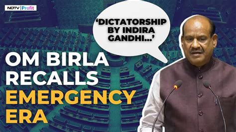 Opposition Creates Ruckus In Parliament As Om Birla Raises Emergency