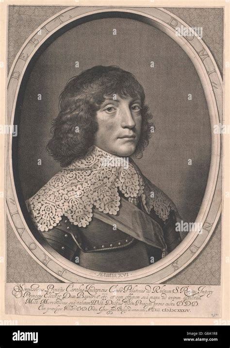 Karl I Ludwig Kurfürst Von Der Pfalz Stock Photo Alamy