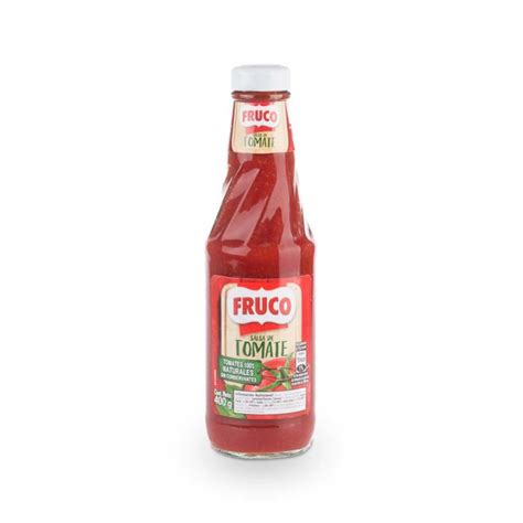 Salsa Tomate Fruco 400g Frasco La Vaquita