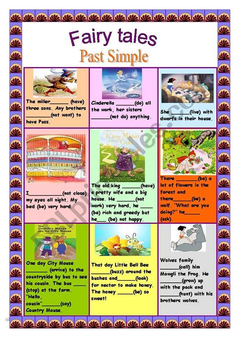 Fairy Tales ESL Worksheet By Sunday