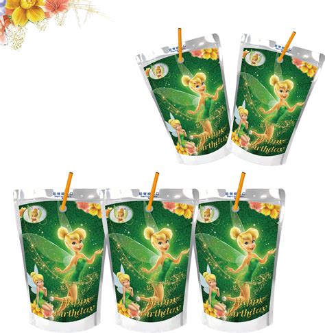 Amazon Pcs Fairy And Frog Birthday Party Supplies Tiana Juice