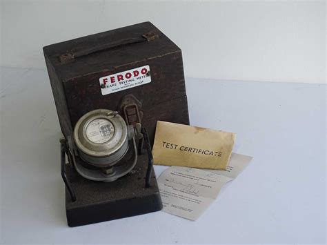 Lot 5 - Ferodo brake testing meter