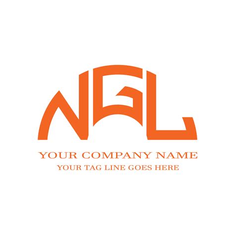 NGL letter logo creative design with vector graphic 8144414 Vector Art ...