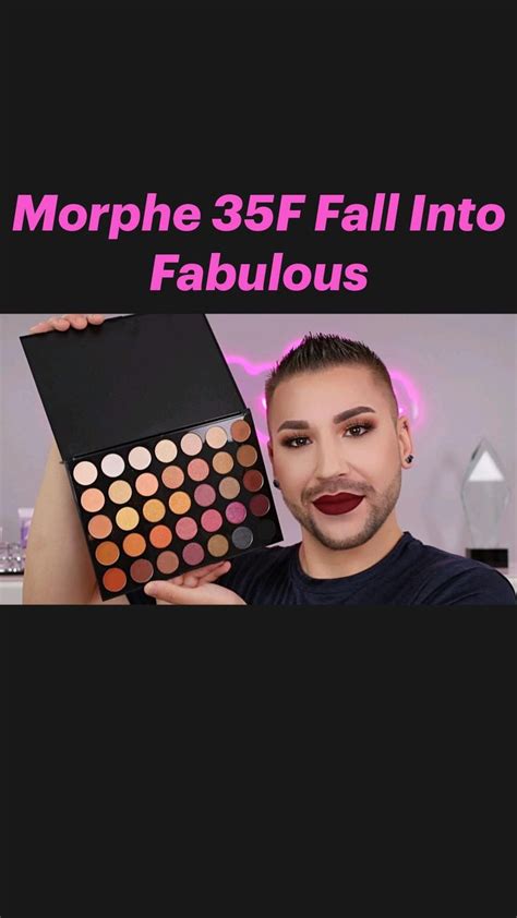 Morphe 35f Fall Into Fabulous Is The Perfect Neutral Glam Eyeshadow Palette Youtube Tutorial