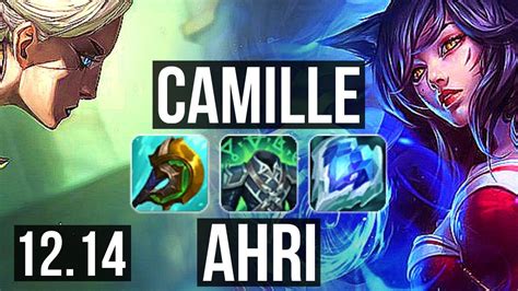 Camille Vs Ahri Mid 1500 Games 14m Mastery Legendary Kr