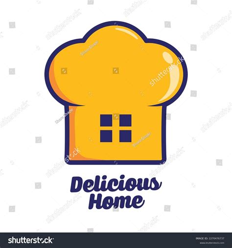 Delicious Home Food Logo Design Stock Vector (Royalty Free) 2270476737 ...