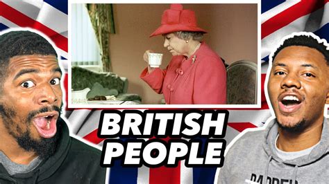 Americans React To British People Youtube