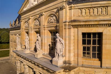 Portico Chateau De Vaux Le Vicomte Maincy Seine Et Marne France