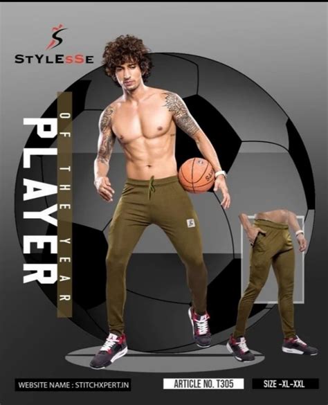 Solid Men Olive Green Jogger Pant Daily Wear At Rs Piece In