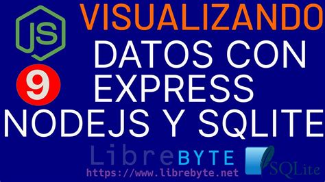 Visualizando Datos Con NodeJS Express Y SQLite Parte 2 YouTube