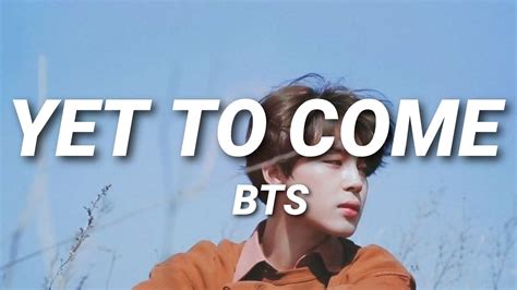 BTS 방탄소년단 Yet To Come Romanized Lyrics Easy Lyrics YouTube