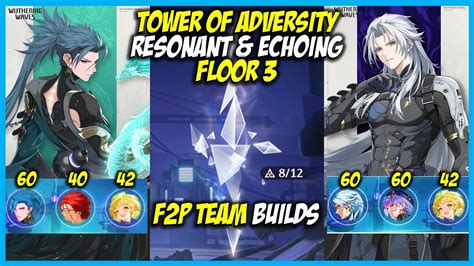 F P Builds Jiyan Calcharo X Sanhua Tower Of Adversity Resonant