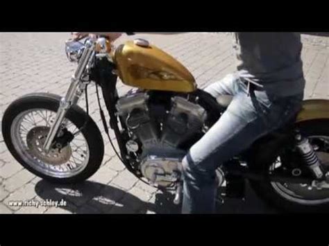 Start Harley Sportster Naked Very Cool Sound YouTube