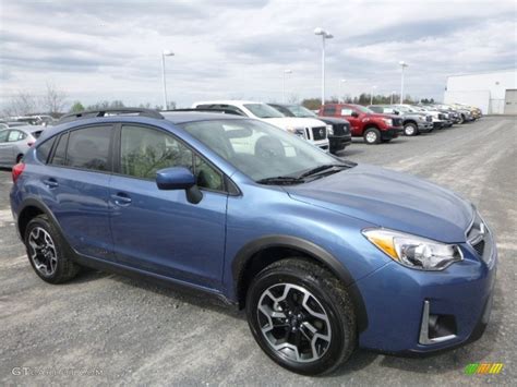 2017 Quartz Blue Pearl Subaru Crosstrek 2 0i Premium 119825397 Photo 6 Car