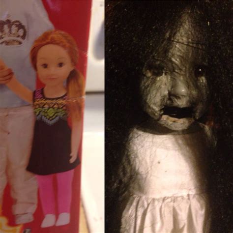 The Ring Samara Doll Halloween Prop Before And After Halloween