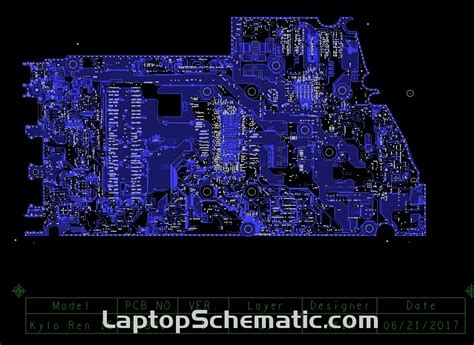 Dell Inspiron 7570 7573 Schematic Boardview 16841 1 Laptop Schematic