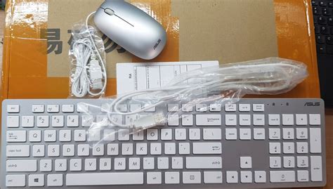 Zestaw Klawiatura Mysz Asus Biała MD-5112 V241EAK - 10865995127 ...