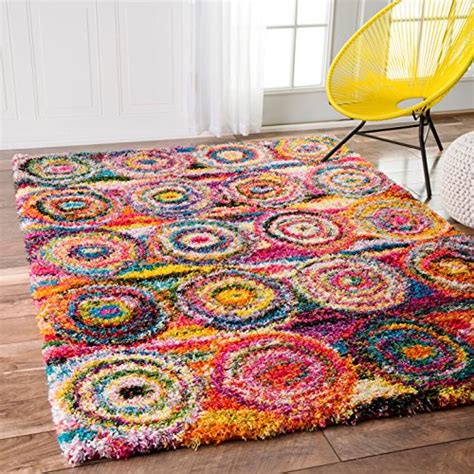 Bright Shag Area Rugs with Unique Fun Patterns - Check These Out