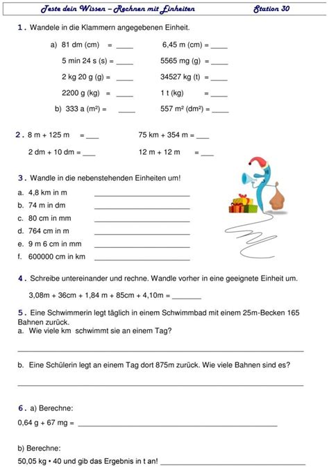 Bungsblatt Zu Gr En Und Ma Einheiten Lernen Tipps Schule Mathe