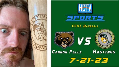 Hctv Sports Hastings Hawks Vs Cannon Falls Bears Youtube