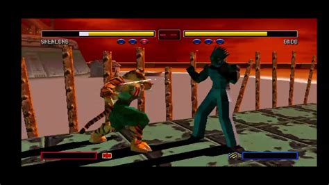 Bloody Roar Shenlong Vs Gado Youtube