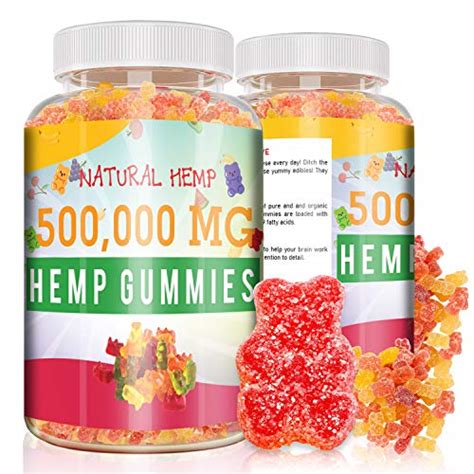 Natural Hemp Advanced Hemp Big Gummies 500000mg Hemp Gummiés for Pain