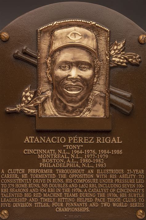 Pérez, Tony | Baseball Hall of Fame