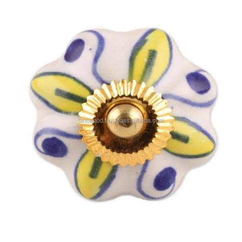 Cabinet Knobs Ceramic For Drawer Furniture Ceramic Knob Cupboard Pull