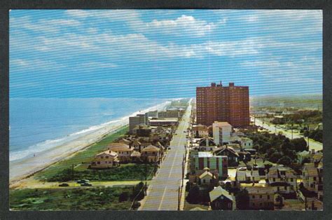 View Of Hotels On Virginia Beach Va Postcard 1960s