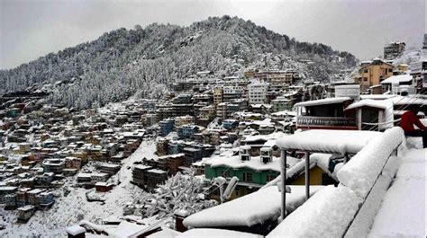 Fresh Snowfall in Himachal's Shimla, Kufri, Dalhousie