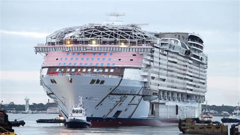 Cuáles son los cruceros más grandes del mundo