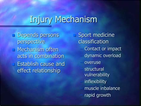 Ppt Chapter 5 Mechanisms Of Injury Powerpoint Presentation Free