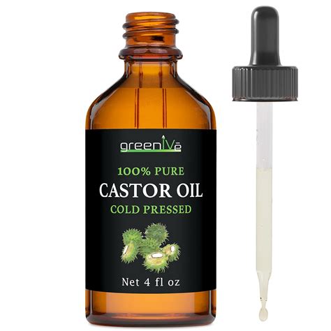 Buy Greenive 100 Pure Castor Oil Cold Pressed Hexane Free