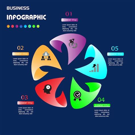 Premium Vector Vector Infographic Design Template With Options Or Steps