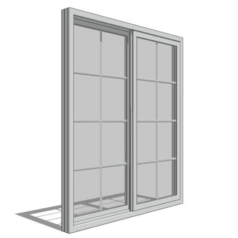 Impervia Series Fiberglass Sliding Window Fixed Vent Caddetails