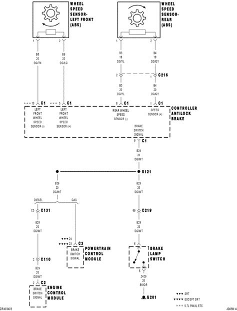 07 Infinity G35x Wheel Speed Sensor Wiring Diagram