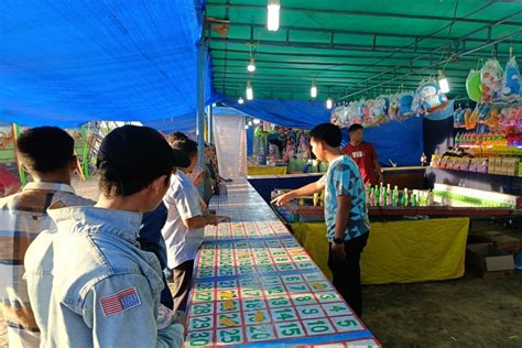 Uji Ketangkasan Syarat Perjudian Menjamur Di Pasar Malam Martin Perdana