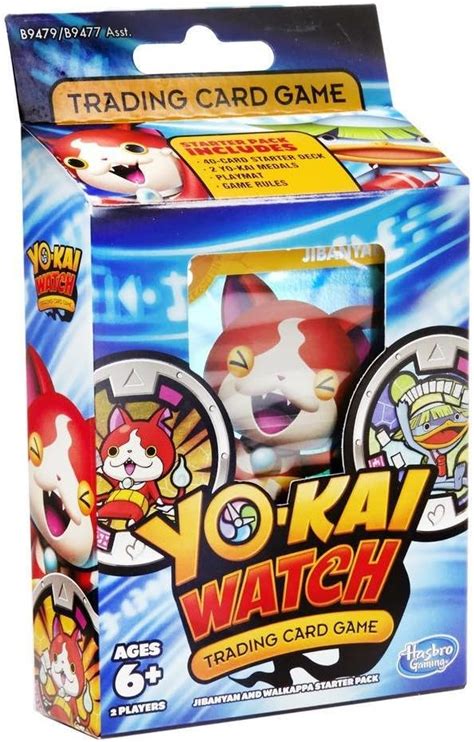 Hasbro Yo Kai Watch Einführungsdeck von Jibanyan und Cammikappa ITA