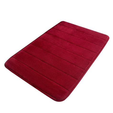 Jubipavy Absorbent Soft Memory Foam Mat Bath Bathroom Bedroom Floor