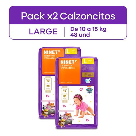 Pañal Ninet Calzoncitos Talla L Pack Inkafarma