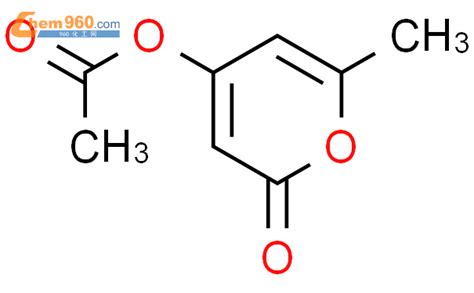 22073 80 96 甲基 2 氧代 2h 吡喃 4 基 乙酸酯化学式、结构式、分子式、mol 960化工网