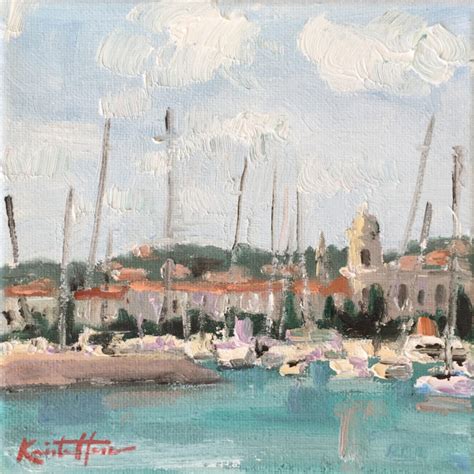 Lisbon Sailboats At Rest Kristen Hess Art