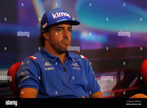 Fernando Alonso Esp Alpine F Team In The Fia Press Conference