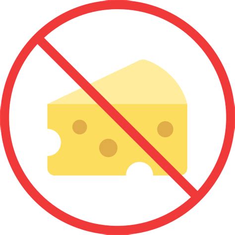 No Cheese Generic Color Fill Icon