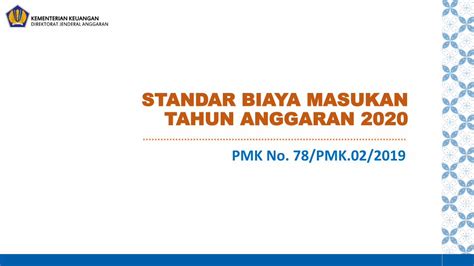 Pdf Standar Biaya Masukan Tahun Anggaran Sbm Ta Pdf