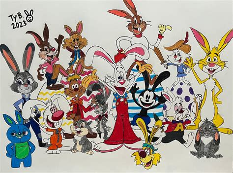 Disney Rabbits By Tbroussard On Deviantart