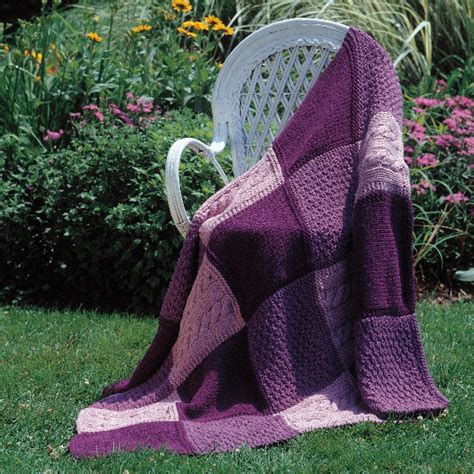 Plymouth Yarns in Creative Knitting, All Seasons Throws - Plymouth Yarn ...