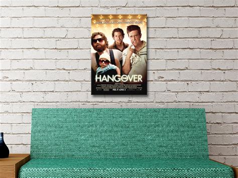 The Hangover Movie Poster Print on Canvas | Canvas Prints Australia